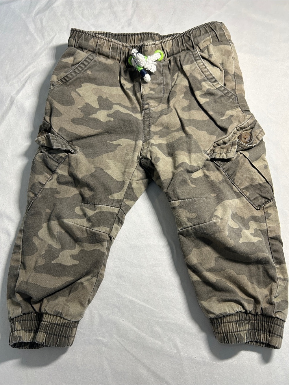 Cat & Jack Baby Camo Cargo Lined Jogger Pants